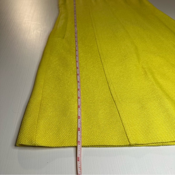 PRESTIGE BY DAVID PRESSON BOSTON VINTAGE 60s YELLOW COLLAR MIDI DRESS SIZE 14 - Picture 6 of 10